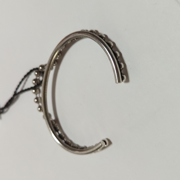 NEW Marc Jacobs Silver Beaded Cuff Bracelet - Picture 7 of 8